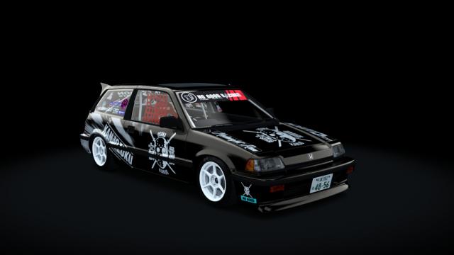 Honda Civic kanjo Hellspec для Assetto Corsa
