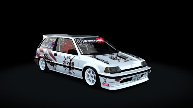 Honda Civic kanjo Hellspec для Assetto Corsa