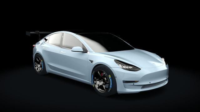 Tesla Model 3 «Plaid» (Fictional) для Assetto Corsa