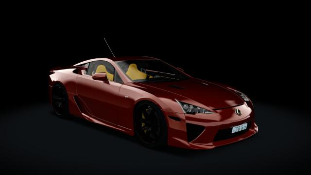 Lexus LFA Tuned для Assetto Corsa