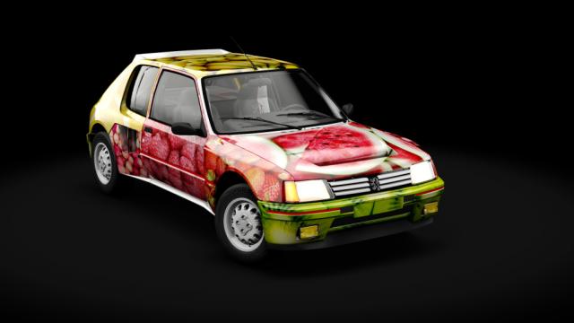 Peugeot 205 Turbo 16 для Assetto Corsa
