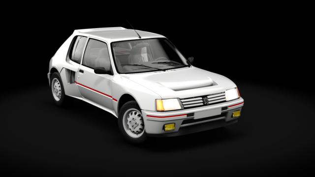 Peugeot 205 Turbo 16 для Assetto Corsa