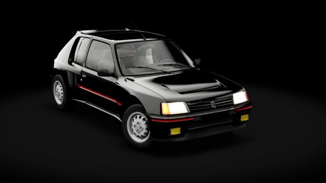 Peugeot 205 Turbo 16 для Assetto Corsa