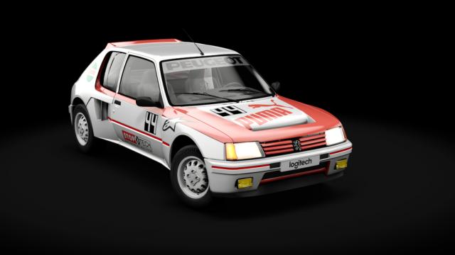 Peugeot 205 Turbo 16 для Assetto Corsa