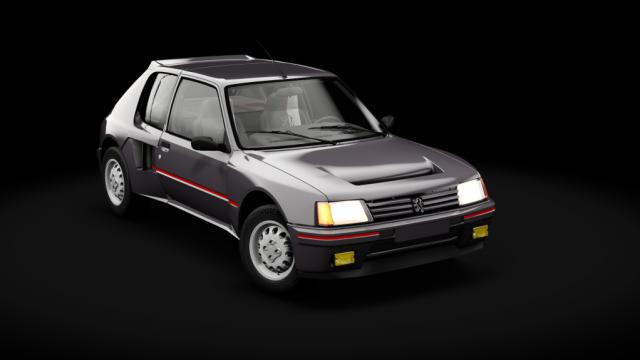 Peugeot 205 Turbo 16 для Assetto Corsa