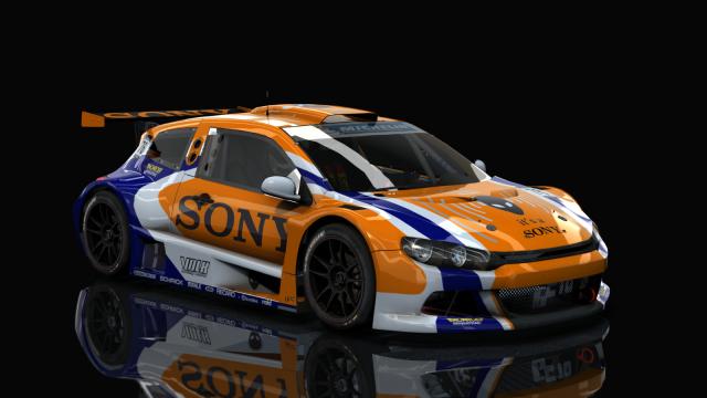 Hill-Climb VW Scirocco GC10 V8