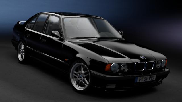 BMW E34 540I V8 для Assetto Corsa