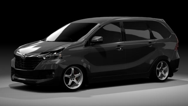 2016 toyota avanza V8 drift для Assetto Corsa