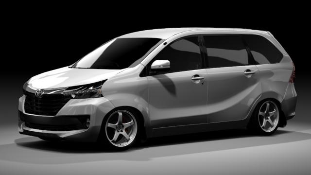 2016 toyota avanza V8 drift для Assetto Corsa