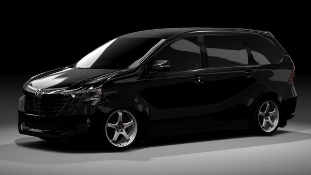 2016 toyota avanza V8 drift для Assetto Corsa