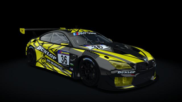 BMW M6 GT3 для Assetto Corsa