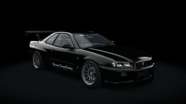 Nissan Skyline GT-R BNR 34 KNM N Line для Assetto Corsa