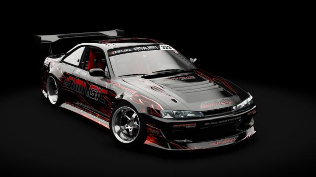 Nissan Silvia S14 Zack O’Sullivan VDC 2024 для Assetto Corsa