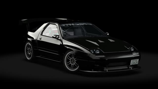 湾岸 Mazda RX-7 FC3S Mamasao Works для Assetto Corsa