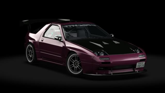湾岸 Mazda RX-7 FC3S Mamasao Works для Assetto Corsa