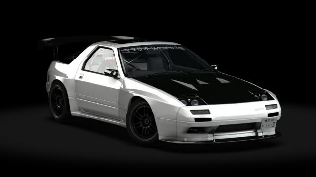 湾岸 Mazda RX-7 FC3S Mamasao Works для Assetto Corsa
