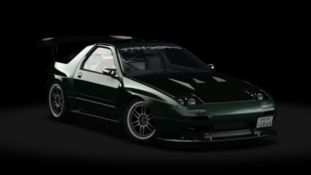 湾岸 Mazda RX-7 FC3S Mamasao Works для Assetto Corsa
