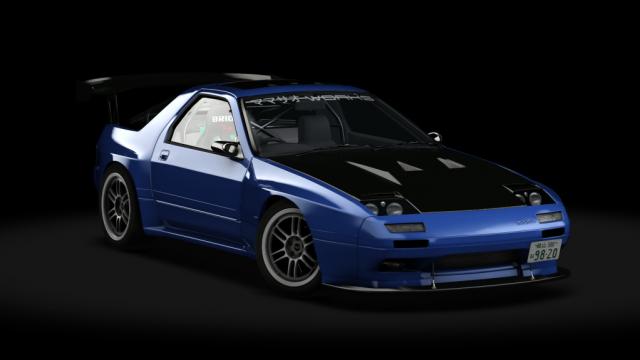 湾岸 Mazda RX-7 FC3S Mamasao Works для Assetto Corsa
