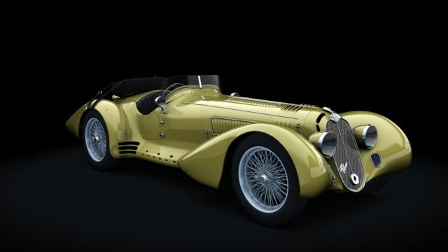 Alfa Romeo 8C 2900B Mille Miglia Spider Touring для Assetto Corsa