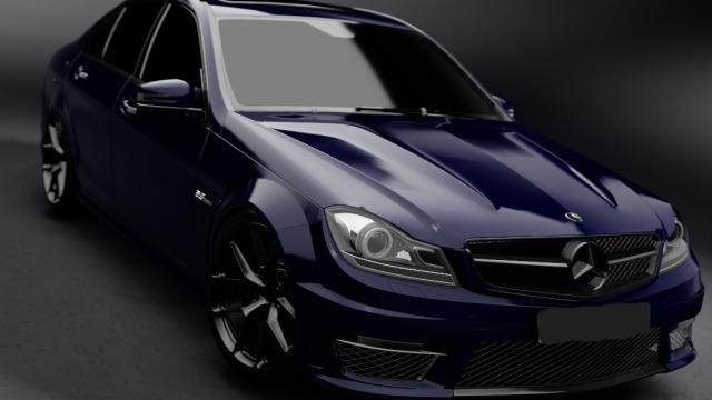 Mercedes C63 AMG for Assetto Corsa