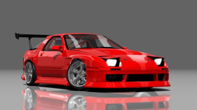Mazda rx7 v8 MadZ для Assetto Corsa