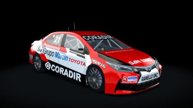 Toyota Camry TN Class 3 2018 для Assetto Corsa