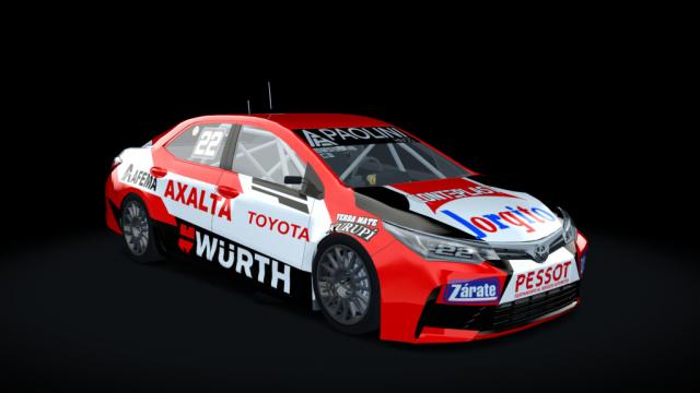 Toyota Camry TN Class 3 2018 для Assetto Corsa
