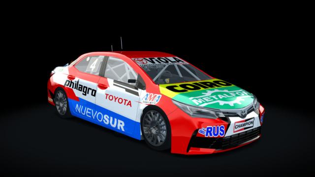 Toyota Camry TN Class 3 2018 для Assetto Corsa