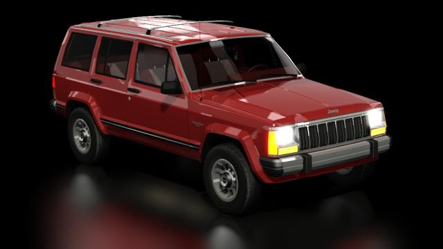 Jeep Cherokee XJ для Assetto Corsa