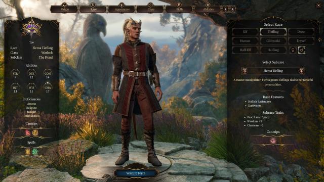 Tieflings of the Nine for Baldur's Gate 3
