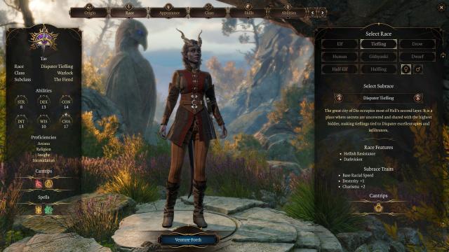 Tieflings of the Nine for Baldur's Gate 3