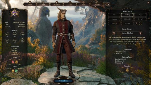 Tieflings of the Nine for Baldur's Gate 3