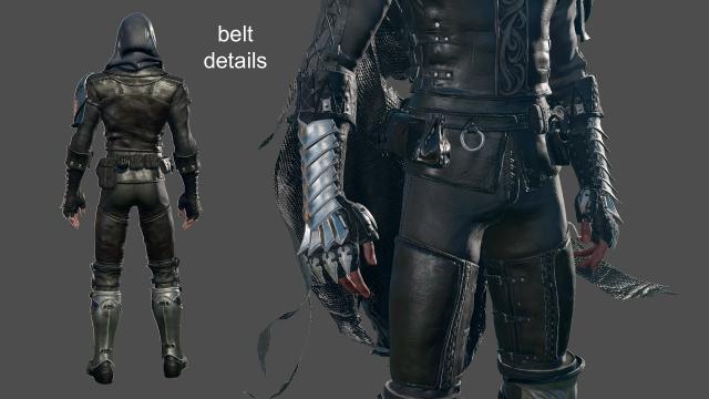 Ash's Armor for Baldur's Gate 3