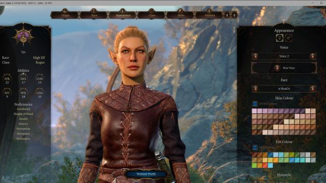 Редактор персонажа / Customizer для Baldur's Gate 3