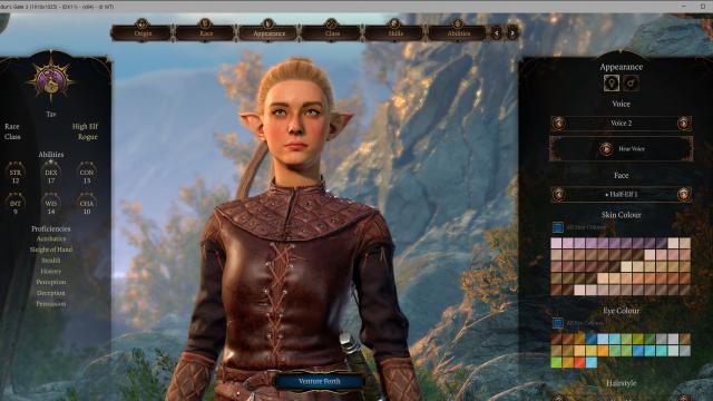 Редактор персонажа / Customizer для Baldur's Gate 3