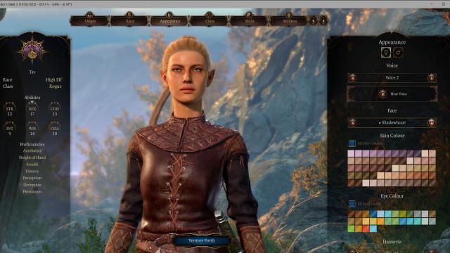 Редактор персонажа / Customizer для Baldur's Gate 3
