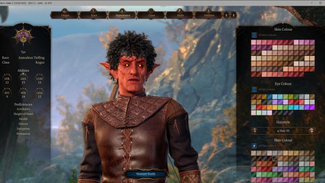 Редактор персонажа / Customizer для Baldur's Gate 3