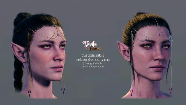 Veils of Faerun for Baldur's Gate 3