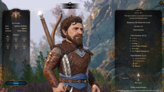 Extra Ability Score Improvement for Baldur's Gate 3