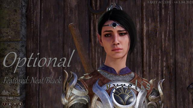 Shadowheart Alternate Hair for Baldur's Gate 3