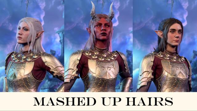 Mashed Up Hairs