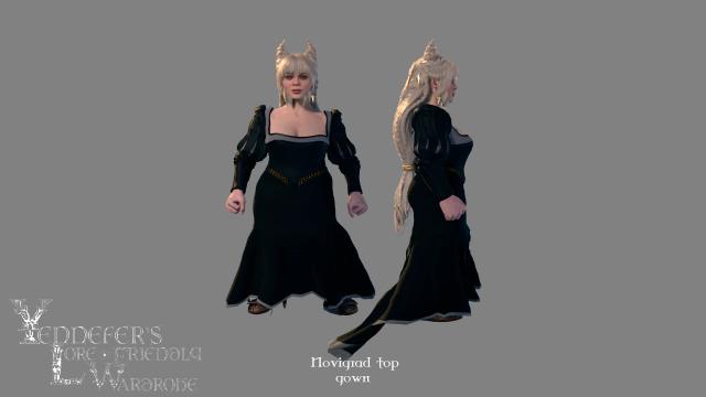 Yennefer's wardrobe for Baldur's Gate 3