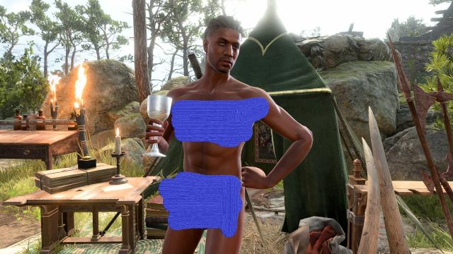 Nudist Gate (Male Edition)