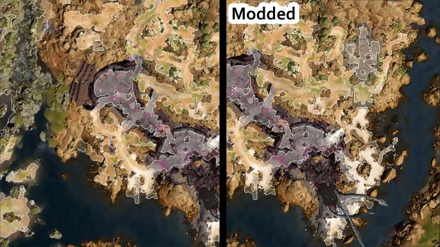 Crispy Map - Double Resolution of World Map