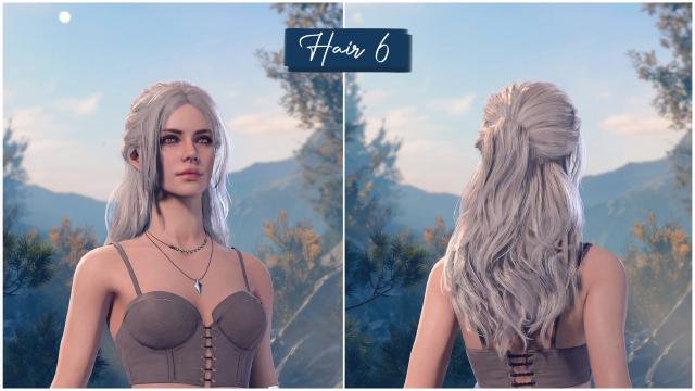 Silver's Hair Pack 2 для Baldur's Gate 3