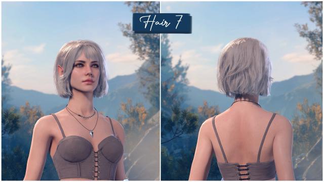 Silver's Hair Pack 2 для Baldur's Gate 3