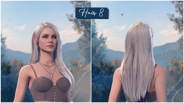 Silver's Hair Pack 2 для Baldur's Gate 3