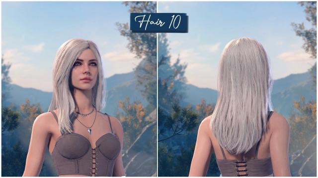 Silver's Hair Pack 2 для Baldur's Gate 3