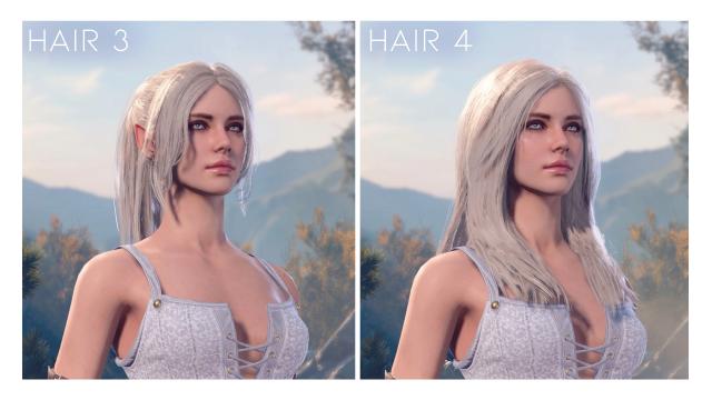 Silver's Hair Pack для Baldur's Gate 3