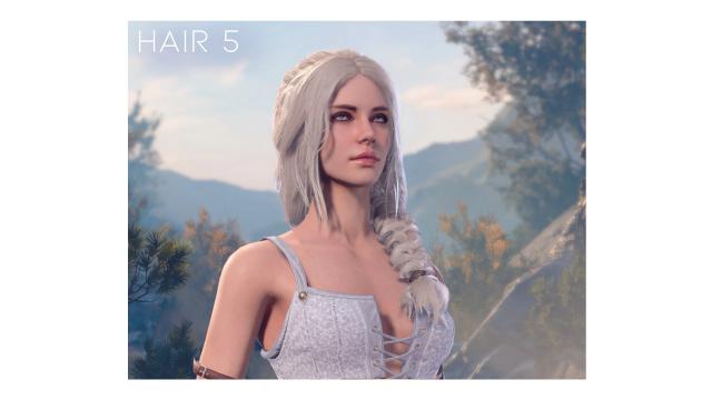 Silver's Hair Pack для Baldur's Gate 3